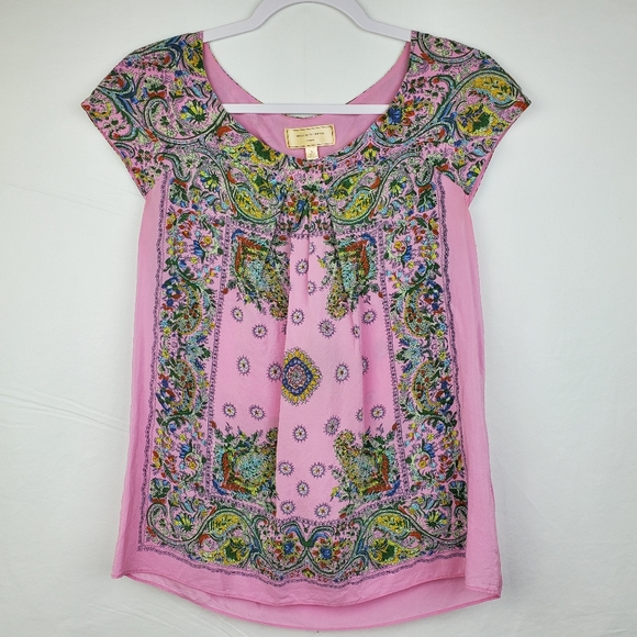 Moulinette Soeurs Tops - Anthropologie Moulinette Souers 100% Silk Top
